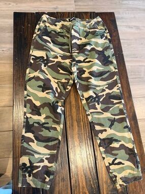 RSQ Camo Jogger Pants - Green & Brown Camo